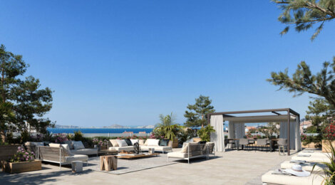 Programme immobilier neuf Calypso - Marseille 8 : Résidence T2–T4 avec cadre marin et confort optimisé proche des commodités (13008) - Référence : 14633