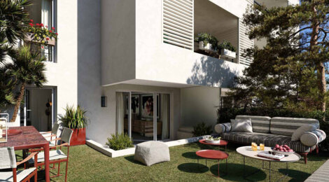 Programme immobilier neuf Les Terrasses Borely - Marseille Borély : logements neufs proches de la plage (13008) - Référence : 15702