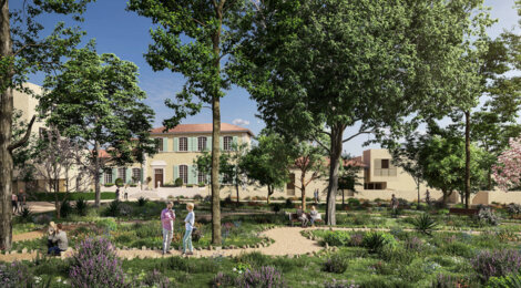 Programme immobilier neuf Bastide Centhis - Marseille : logements neufs sécurisés et verdoyants en quartier Saint Loup (13010) - Référence : 15071