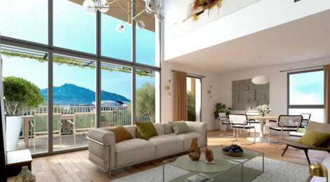 Programme immobilier neuf Louis Pasteur - Marseille : logements neufs sécurisés et verdoyants proche des commodités (13010) - Référence : 15180