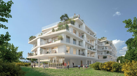 Programme immobilier neuf LA MARSA - Marseille : logements neufs sécurisés et verdoyants proche des plages (13008) - Référence : 17063