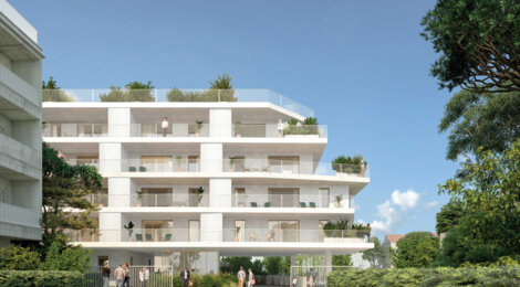 Programme immobilier neuf LA MARSA - Marseille : logements neufs sécurisés et verdoyants proche des plages (13008) - Référence : 17063