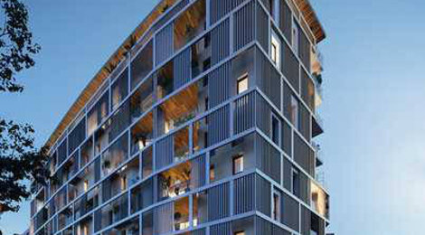 Programme immobilier neuf INITIAL PRADO - Marseille Prado : résidences neuves avec balcons et jardin paysager (13008) - Référence : 14186