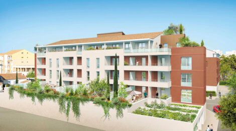 Programme immobilier neuf Paradis M - Miramas centre à 5 min à pied  des commerces (13140) - Référence : 12420