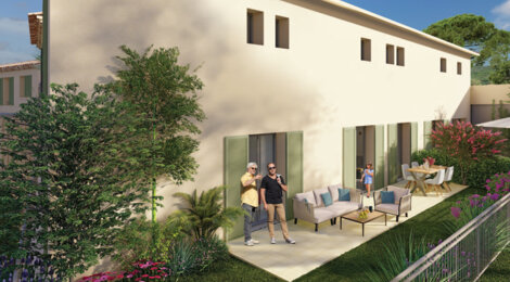 Programme immobilier neuf Les Reflets de Fontvieille - Rognes résidence intimiste situé au centre du village (13840) - Référence : 13223