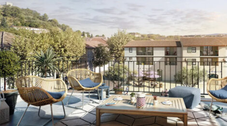 Programme immobilier neuf Carré Soléia - Rognes : Résidence T2–T4 avec cadre provençal et confort optimisé proche des commodités (13840) - Référence : 14228