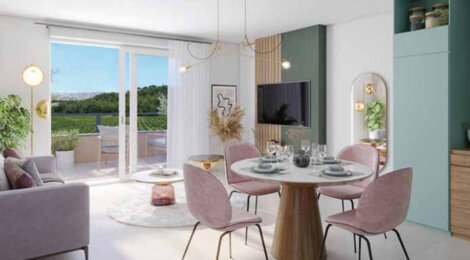 Programme immobilier neuf TERRES VICTOIRE - Rousset : Résidence T2–T4 avec cadre résidentiel et confort optimisé proche des commodités (13790) - Référence : 14415