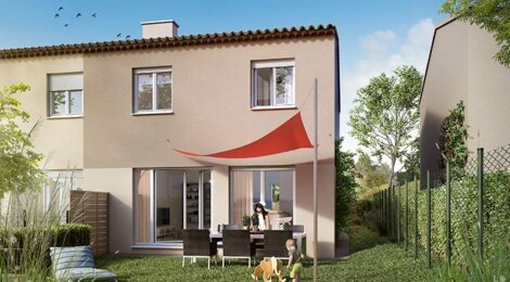 Programme immobilier neuf Bastide sainte victoire - Saint-Mitre-les-Remparts : Résidence T4–T5 avec cadre boisé et confort optimisé proche des espaces naturels (13920) - Référence : 5806