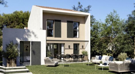 Programme immobilier neuf DOMAINE DES DAMES - Ventabren : Résidence T3–T6 avec cadre durable et confort optimisé proche des commodités (13122) - Référence : 12865