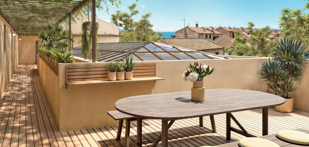 Programme immobilier neuf LES TERRASSES D'AIX - Aix-en-Provence cadre de vie premium proche Cours Mirabeau (13090) - Référence : 16817