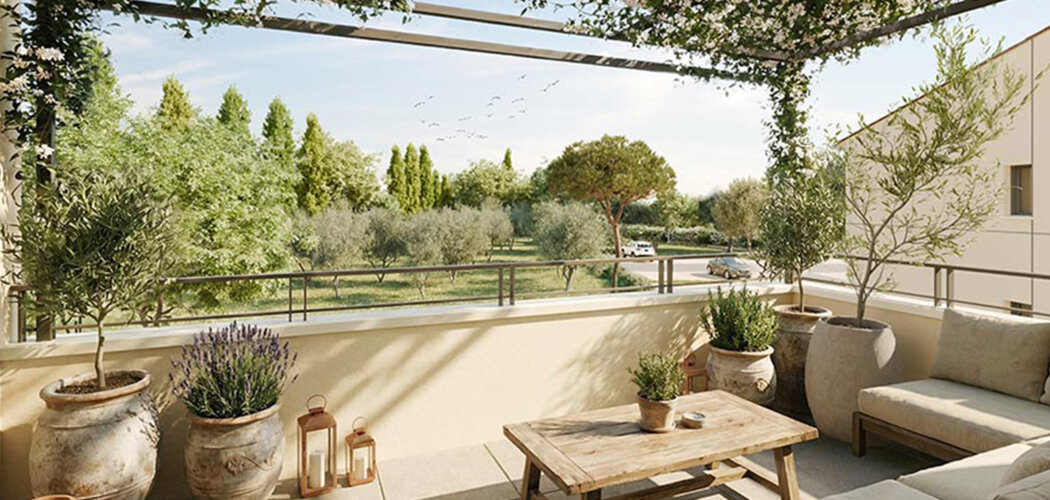 Programme immobilier neuf VILLA PIETRA - Aix-en-Provence cadre de vie premium proche Cours Mirabeau et nature (13090) - Référence : 16818