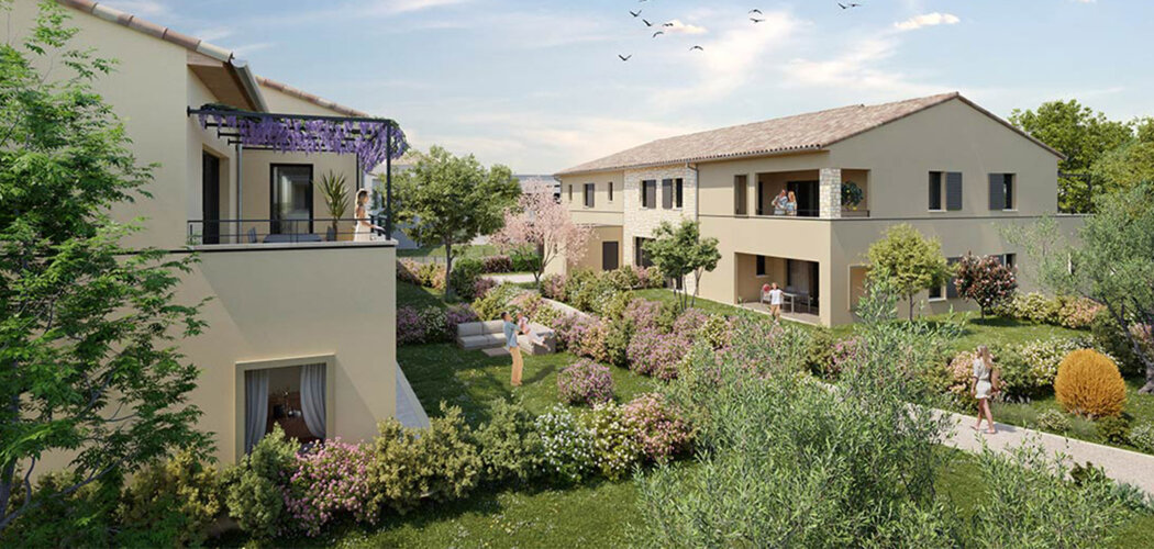 Programme immobilier neuf VILLA PIETRA - Aix-en-Provence cadre de vie premium proche Cours Mirabeau et nature (13090) - Référence : 16818