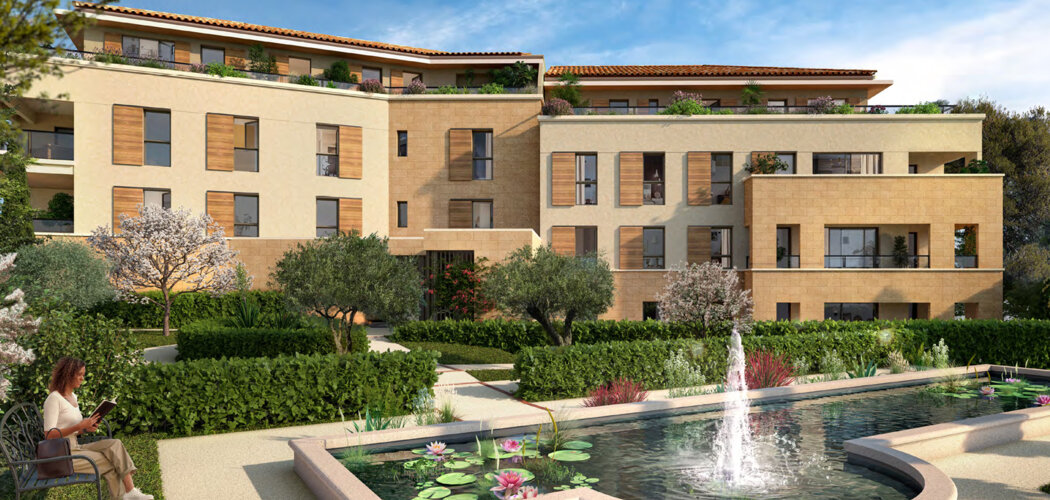 Programme immobilier neuf PARC CARLOTTA - Aix-en-Provence proche de La Torse (13090) - Référence : 16960