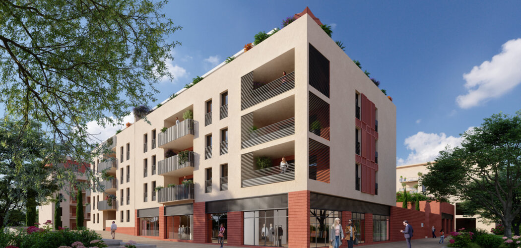 Programme immobilier neuf O COTEAU - Aix-en-Provence quartier de la Duranne proche de l' hypercentre (13090) - Référence : 8890