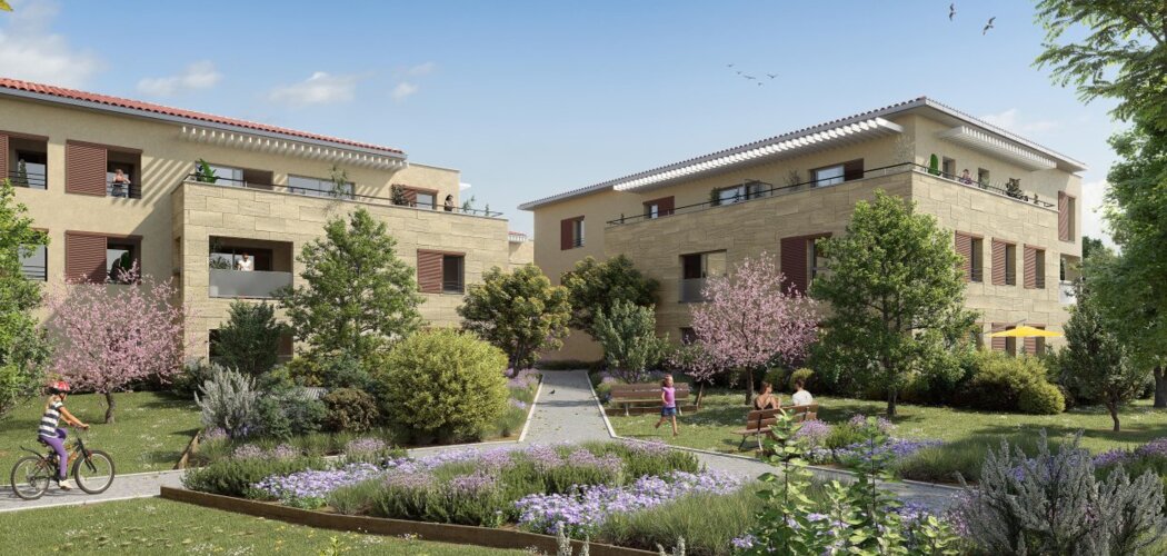 Programme immobilier neuf MOSAIK - Aix-en-Provence : résidence neuve proche cours Mirabeau et espaces verts (13090) - Référence : 15707