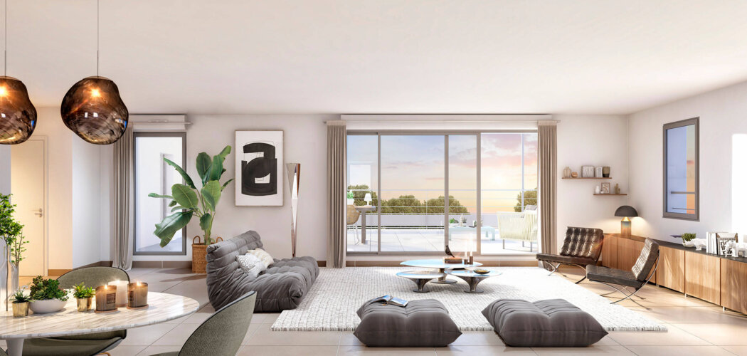Programme immobilier neuf Domaine Saint Marc - Aix-en-Provence : Résidence T2–T5 avec cadre arboré et confort optimisé proche des commodités (13090) - Référence : 16922
