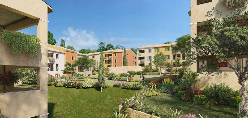 Programme immobilier neuf Harmonie - Aix-en-Provence : Résidence T2–T5 avec espaces optimisés et confort moderne proche des commodités (13090) - Référence : 14187
