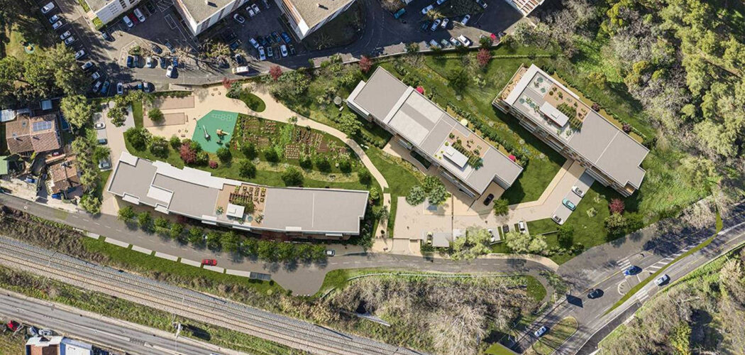 Programme immobilier neuf LES ECOLINES - Aubagne : logements neufs sécurisés et verdoyants proche des transports (13400) - Référence : 14423