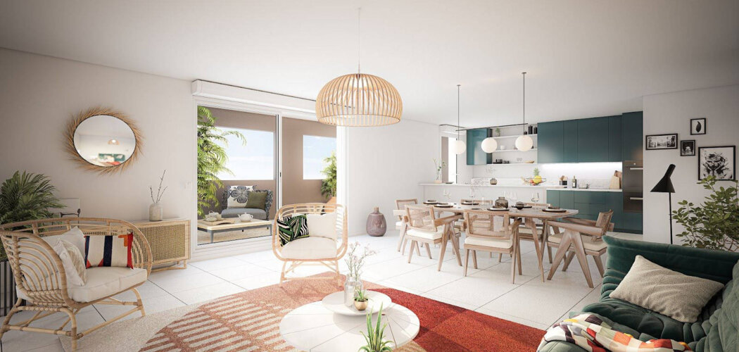 Programme immobilier neuf EVEIL - Coudoux : logements neufs écoresponsables en écoquartier La Plantade (13111) - Référence : 14441