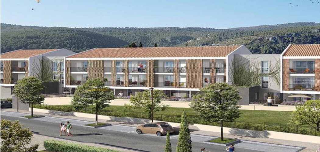 Programme immobilier neuf LE JAS DES PINS - Cuges-Les-Pins : Résidence T2–T5 avec espaces extérieurs et luminosité optimale proche des activités (13780) - Référence : 3821