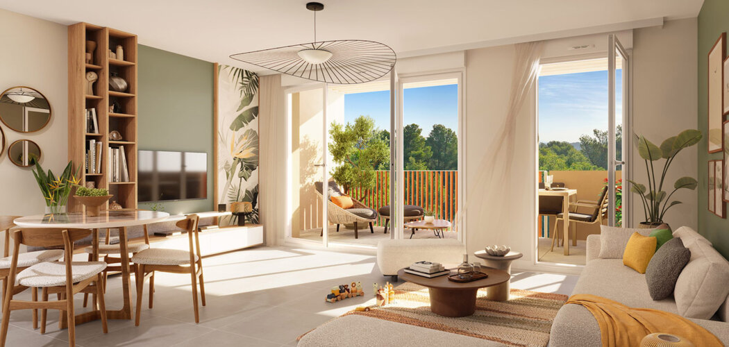 Programme immobilier neuf COEUR PINEDE - Istres au milieu  d’un espace boisé classé (13800) - Référence : 16761