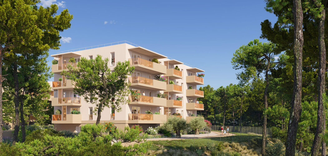 Programme immobilier neuf COEUR PINEDE - Istres au milieu  d’un espace boisé classé (13800) - Référence : 16761