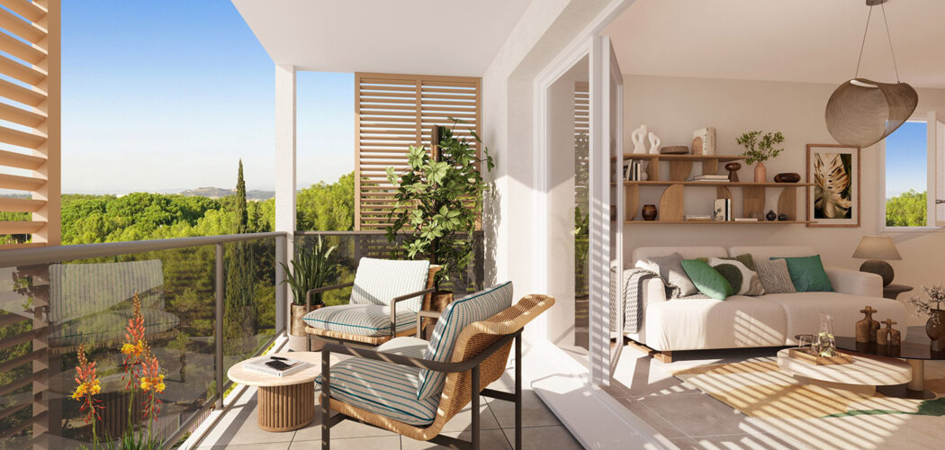 Programme immobilier neuf PATIO MOSAIK - Istres cadre résidentiel proche des plages (13800) - Référence : 16760