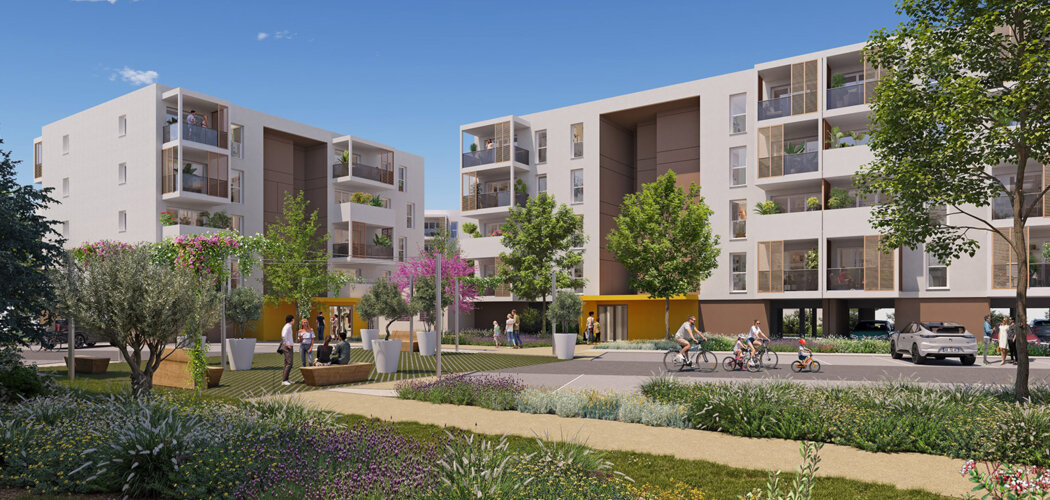 Programme immobilier neuf PATIO MOSAIK - Istres cadre résidentiel proche des plages (13800) - Référence : 16760