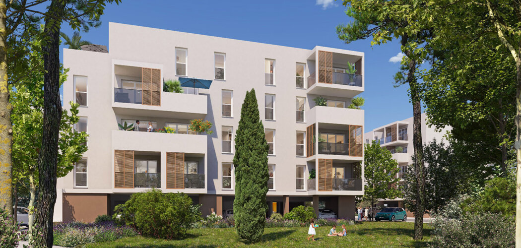 Programme immobilier neuf PATIO MOSAIK - Istres cadre résidentiel proche des plages (13800) - Référence : 16760