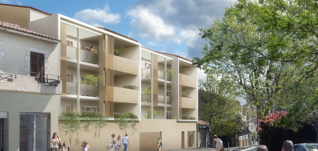 Programme immobilier neuf ACQUA TERRA - Istres : logements neufs sécurisés et lumineux proche du centre-ville (13800) - Référence : 14405
