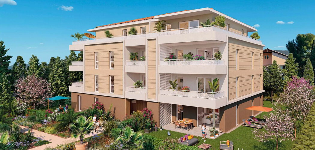 Programme immobilier neuf BAÏA AZUR - La Ciotat à proximité des plages (13600) - Référence : 14435
