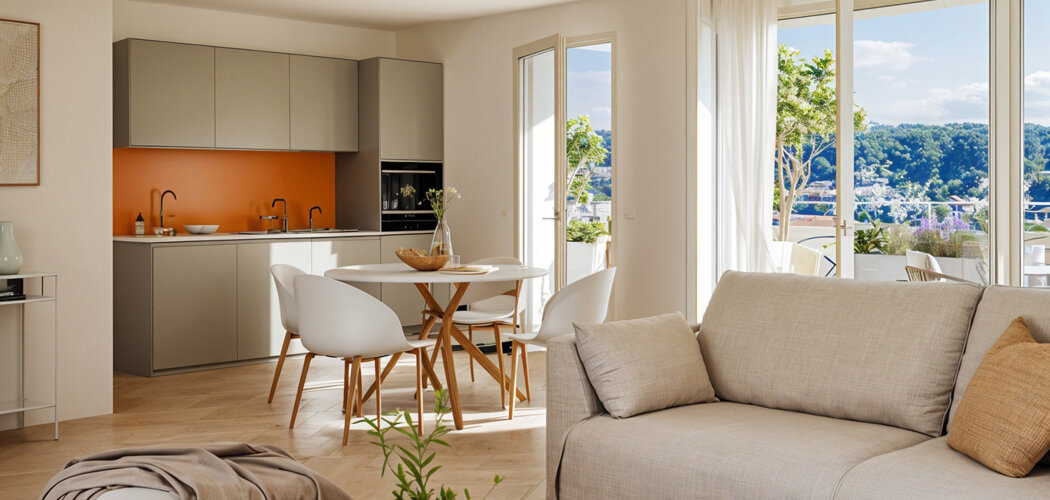 Programme immobilier neuf BAÏA AZUR - La Ciotat à proximité des plages (13600) - Référence : 14435