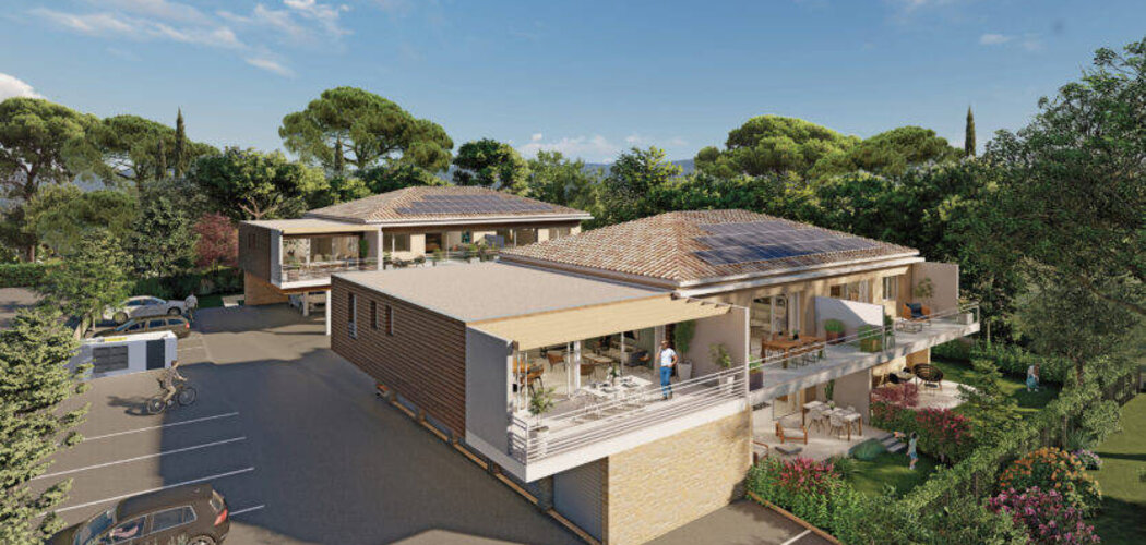 Programme immobilier neuf Les 2 ilots - La Ciotat : logements neufs sécurisés et verdoyants en quartier écologique (13600) - Référence : 7678