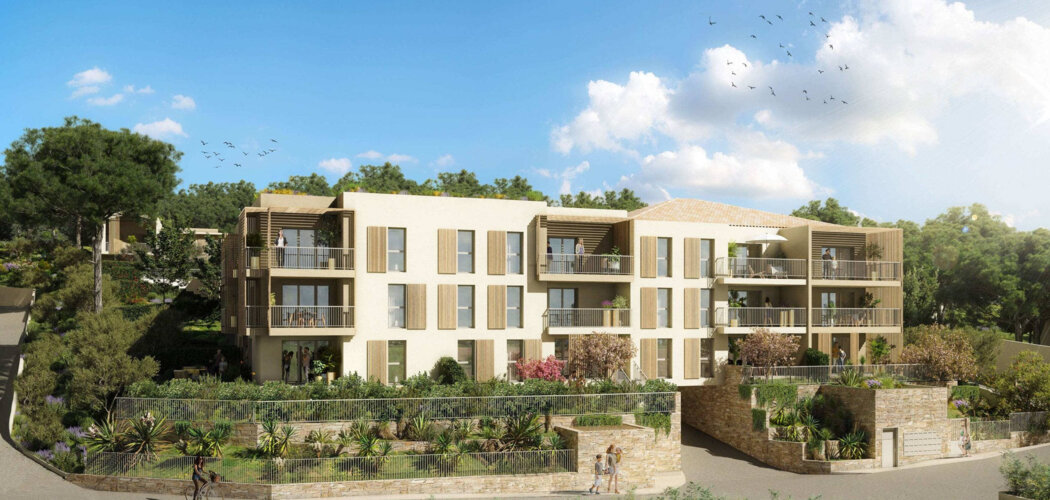 Programme immobilier neuf Elaïs - La Ciotat : Résidence studio–T4 avec cadre méditerranéen et confort optimisé proche des espaces naturels (13600) - Référence : 14240