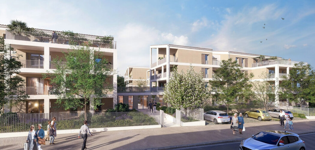 Programme immobilier neuf Terrasses sur Lubéron - La Roque-d’Anthéron proche du massif du Luberon (13640) - Référence : 14399
