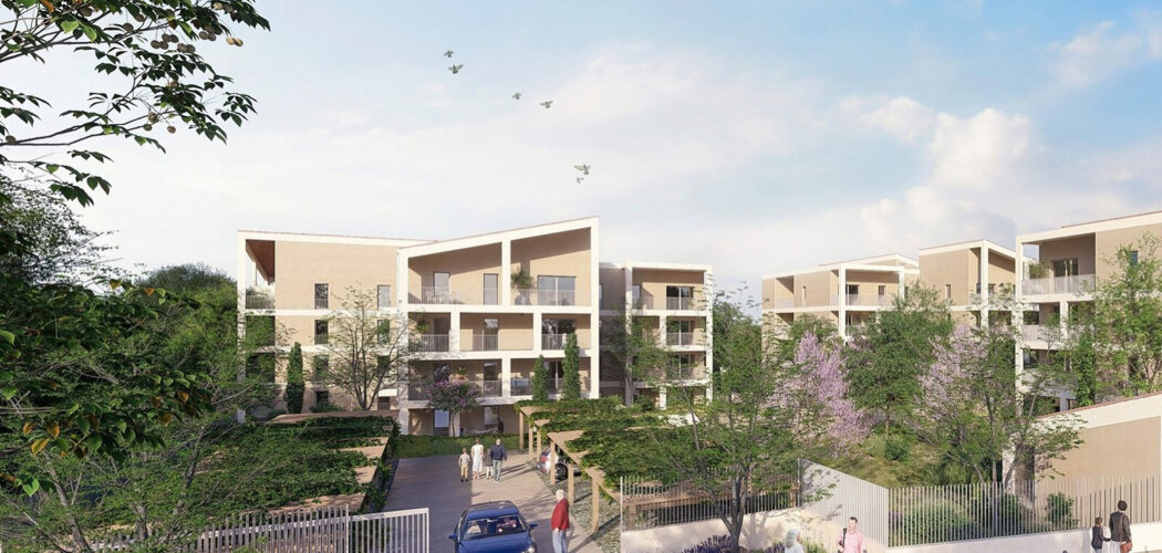 Programme immobilier neuf Terrasses sur Lubéron - La Roque-d’Anthéron proche du massif du Luberon (13640) - Référence : 14399