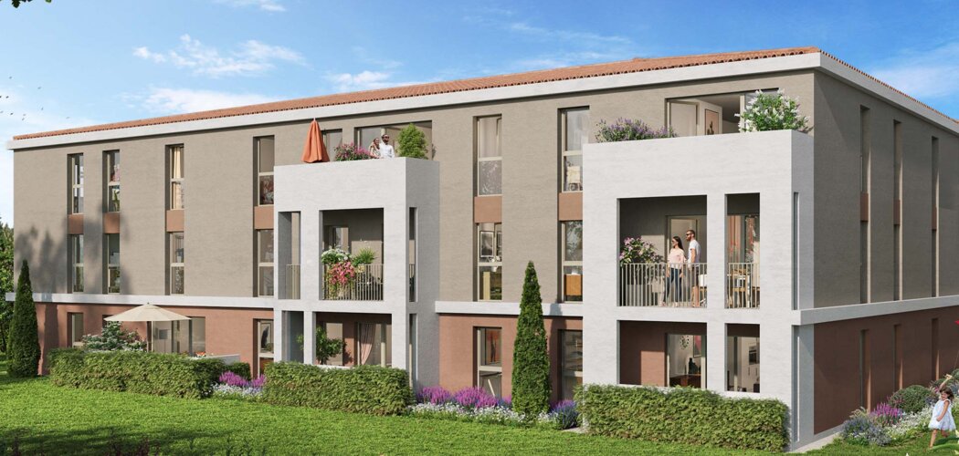 Programme immobilier neuf La résidence du parc aux écureuils - Lambesc : Résidence T2–T4 avec cadre verdoyant et confort optimisé proche des commodités (13410) - Référence : 6944