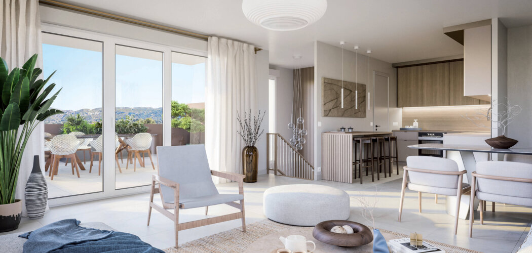 Programme immobilier neuf Les Lodges - Marignane près du centre historique (13700) - Référence : 14437