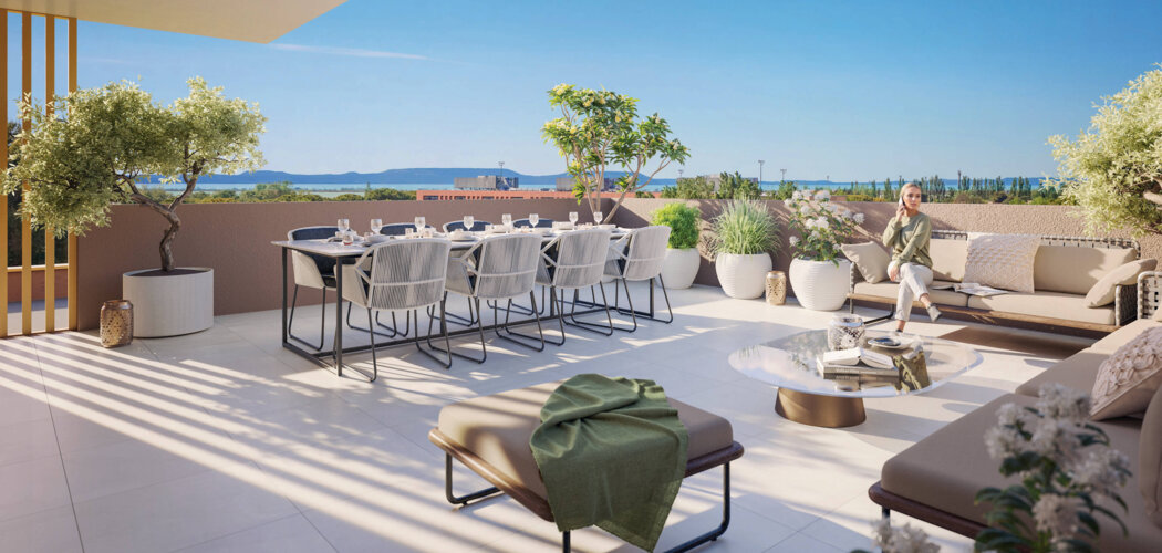 Programme immobilier neuf Les Lodges - Marignane près du centre historique (13700) - Référence : 14437