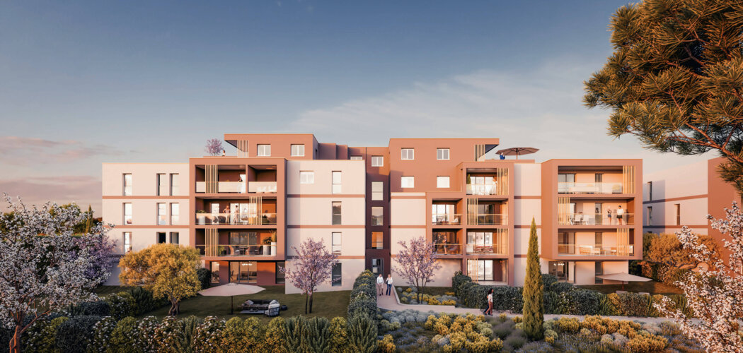 Programme immobilier neuf Les Lodges - Marignane près du centre historique (13700) - Référence : 14437