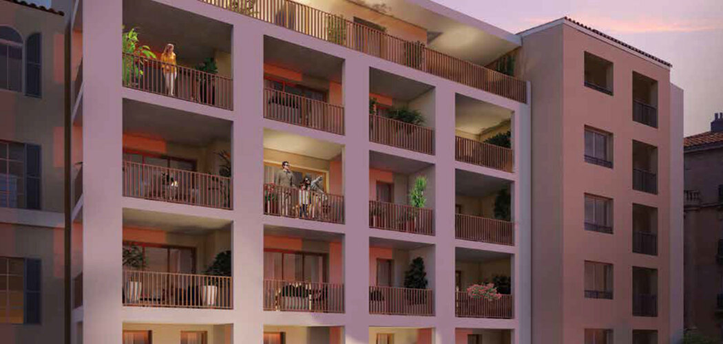 Programme immobilier neuf ELEGANCE LONGCHAMP - Marseille 04 quartier Longchamp à 200 m du parc (13004) - Référence : 13709