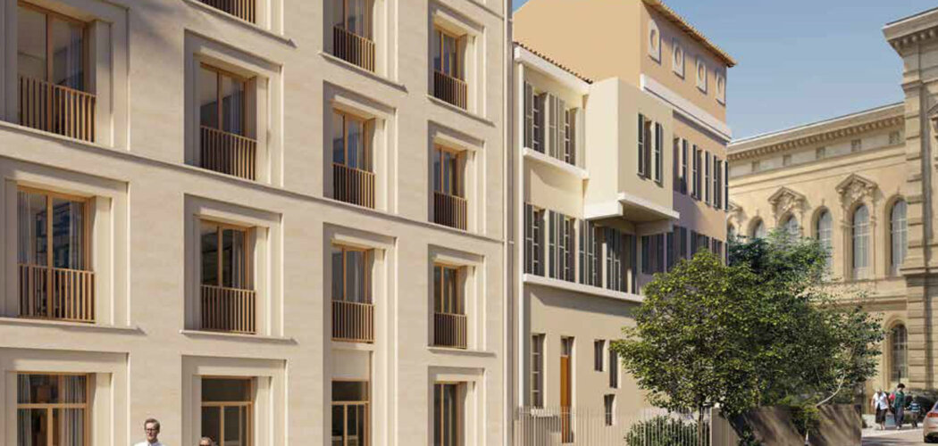 Programme immobilier neuf ELEGANCE LONGCHAMP - Marseille 04 quartier Longchamp à 200 m du parc (13004) - Référence : 13709