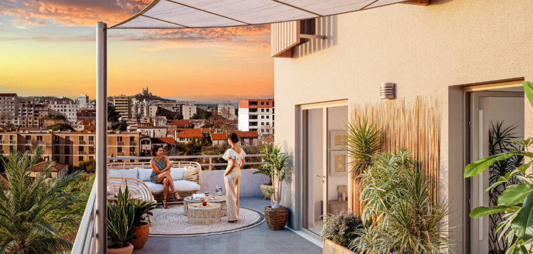Programme immobilier neuf RESIDENCE PALMA - Marseille 10e proche de la Timone (13010) - Référence : 12198