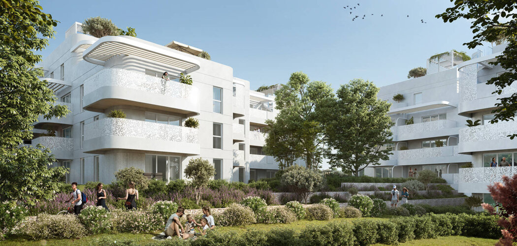 Programme immobilier neuf Louise - Marseille 12e dans le secteur Bois Luzy – Saint-Barnabé (13012) - Référence : 12244