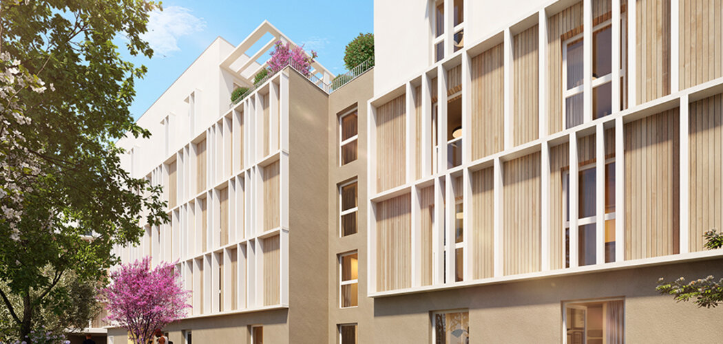 Programme immobilier neuf THE HIVE (VA) - Marseille 13 : appartements LMNP du studio au T3 proche de l’École Centrale (13013) - Référence : 15850