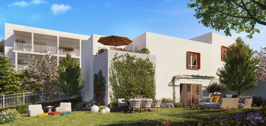 Programme immobilier neuf JARDIN EMY - Marseille 14 : logements neufs lumineux et écoresponsables près des Hauts de St Marthe (13014) - Référence : 14874
