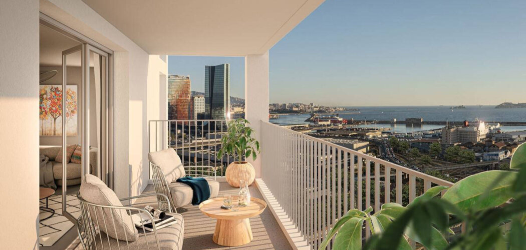 Programme immobilier neuf SMART'SEILLE - ODYSSÉE - ÉOLE - Marseille 15e écoquartier connecté et proche de la mer (13015) - Référence : 16502