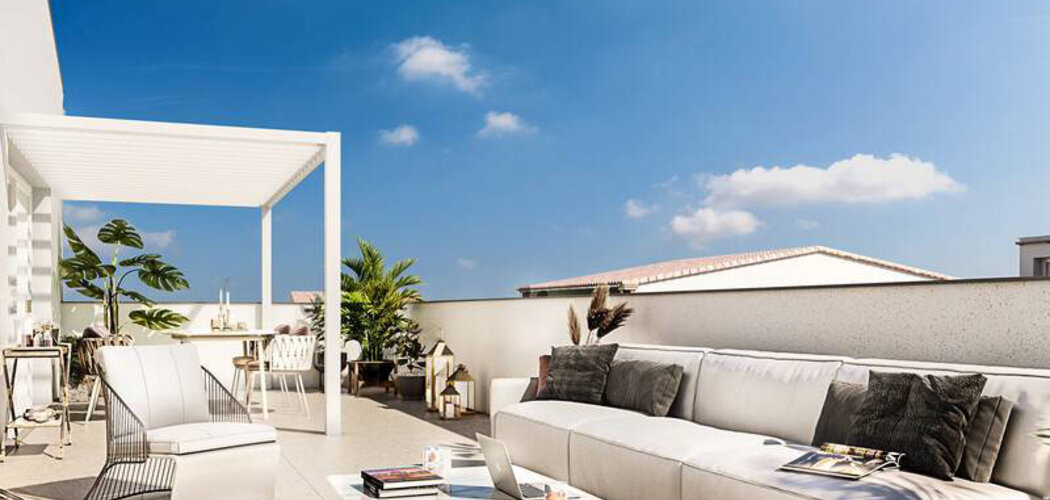 Programme immobilier neuf Héritage - Marseille 6 : Résidence studio–T4 avec cadre provençal et confort optimisé proche des commodités (13006) - Référence : 14529