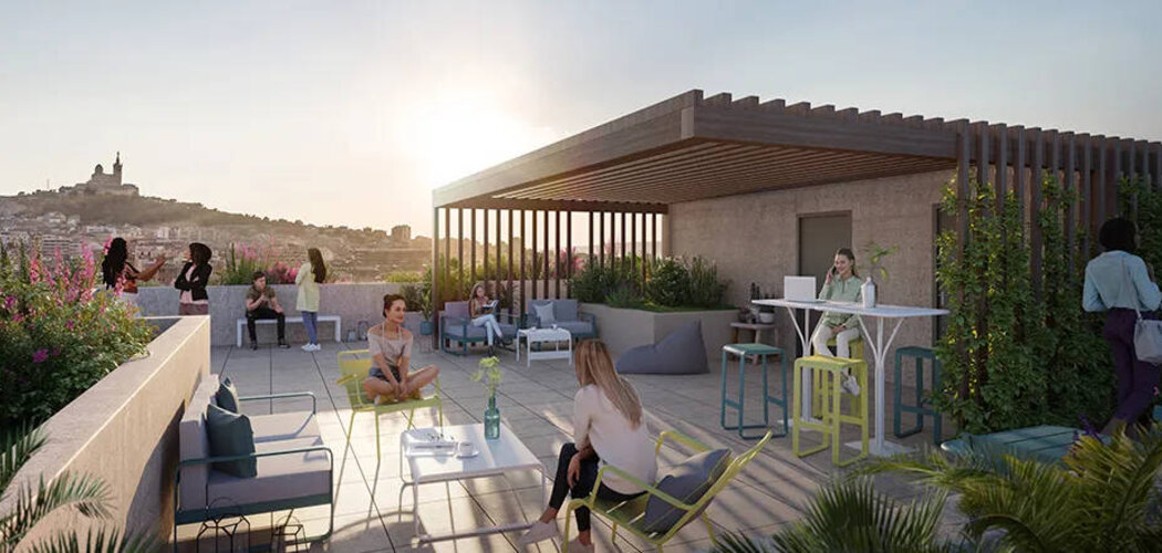 Programme immobilier neuf COURS 36 (VA) - Marseille 6e résidence étudiante à proximité de Castellane (13006) - Référence : 12122