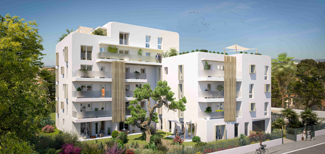 Programme immobilier neuf Casa Boha - Marseille 8 : logements neufs T2–T4 proche de la mer et des plages (13008) - Référence : 8887